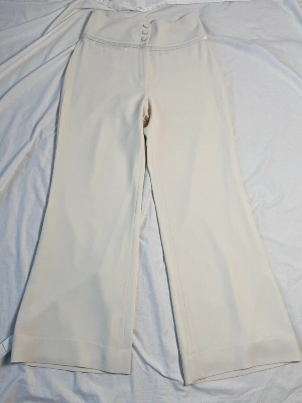 Body by Victoria Pants–Size 6P – High‑Waisted Wide‑Leg Pants – fully lined